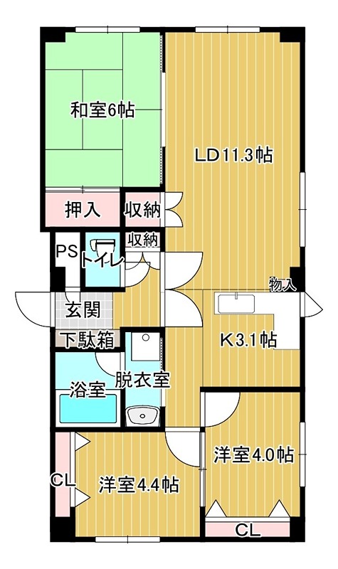 アレグロビル 間取り