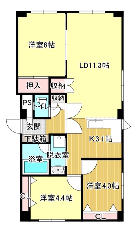 アレグロビル 間取り