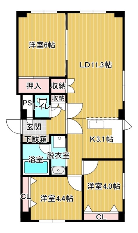 アレグロビル 間取り