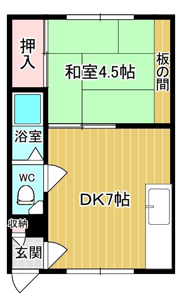 サンシャインハイツ 間取り