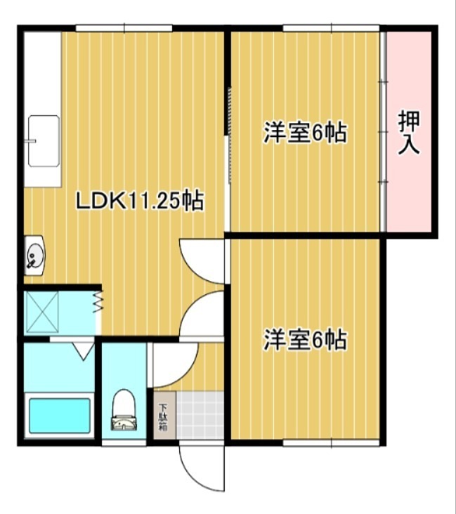 オホーツクマンション 間取り