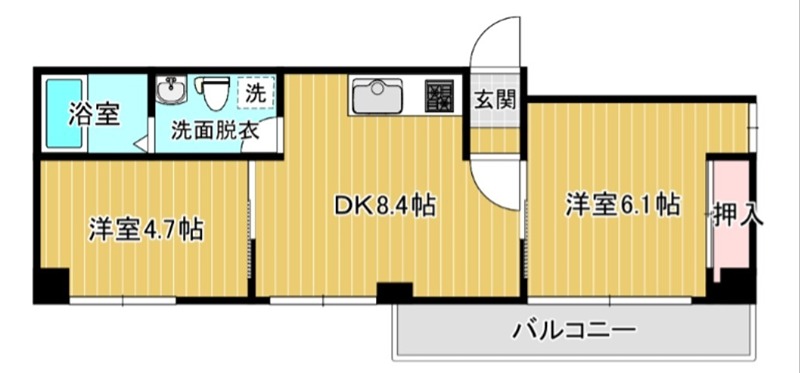 プラザハイツⅢ 間取り