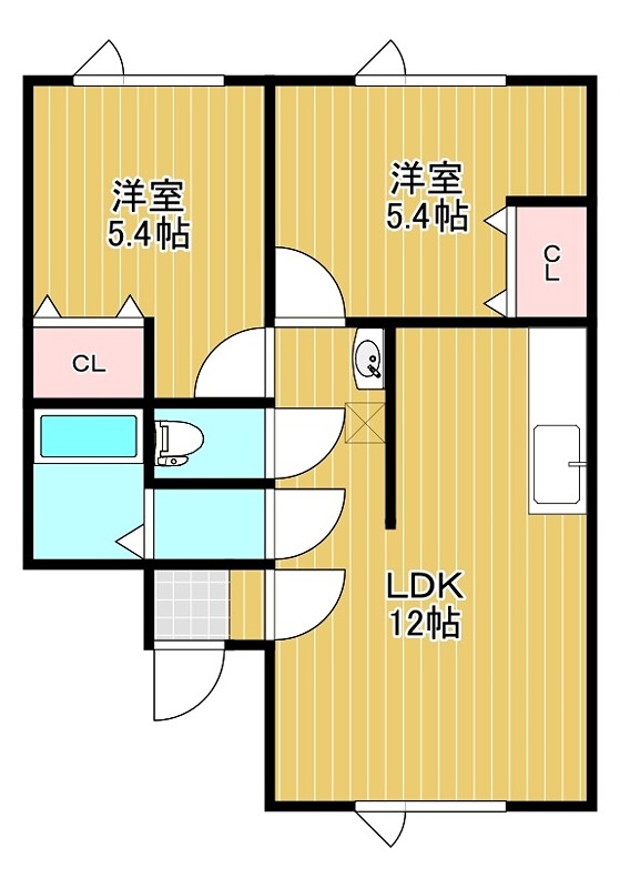花北斗 間取り