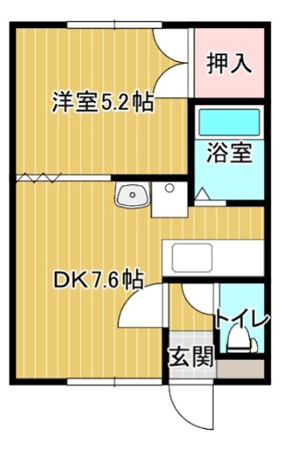 ハイツせせらぎ 間取り