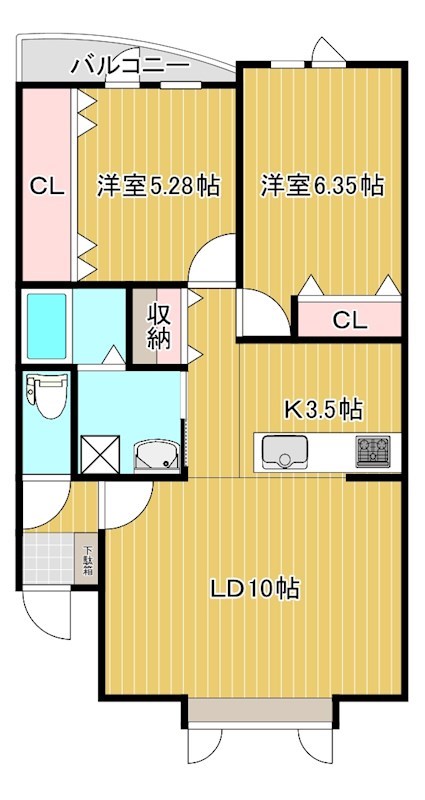 Ever Primary'06（エバープライマリー06） 間取り