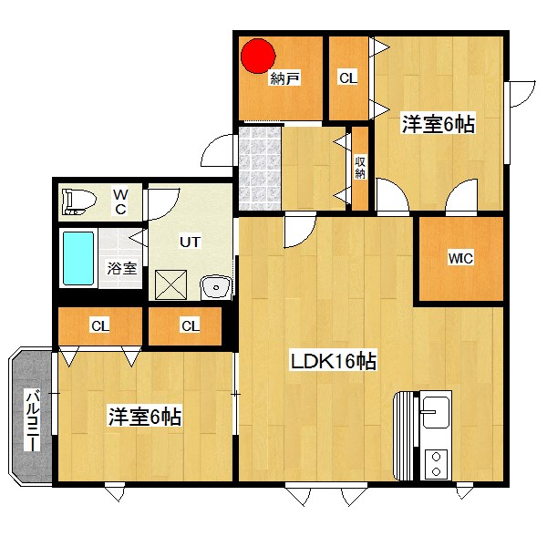 エクセレンスⅡ 間取り