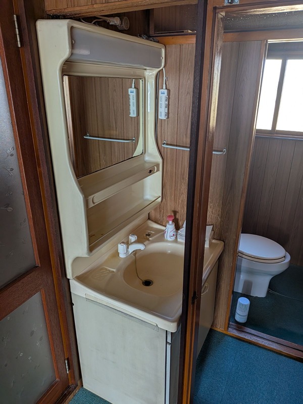 北海道北見市青葉町2-28 洗面所