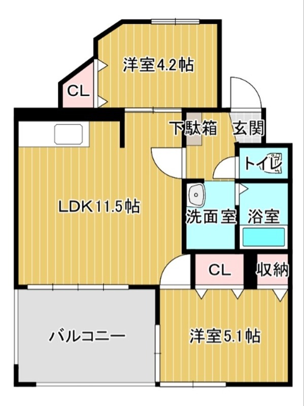 N・スターヒルズマンション 間取り