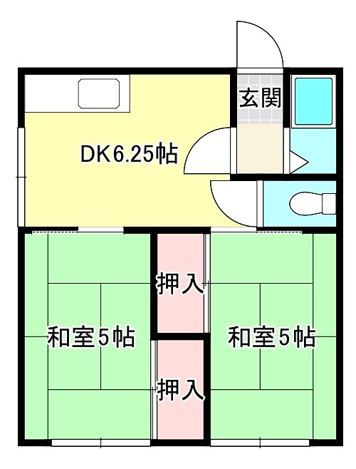 葵ハイツ 間取り