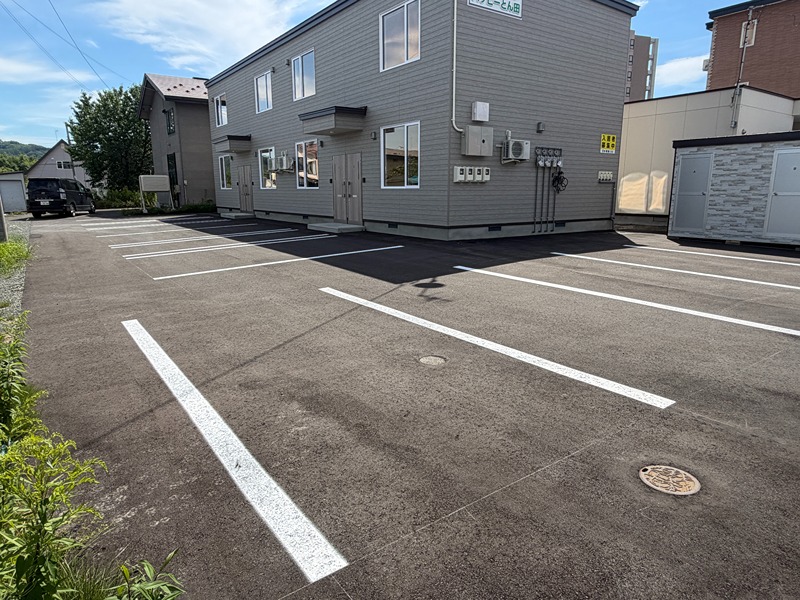 ハッピーとん田 駐車場