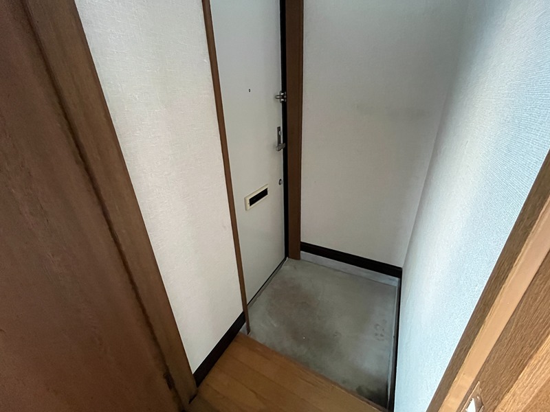 オホーツクハイツ 玄関