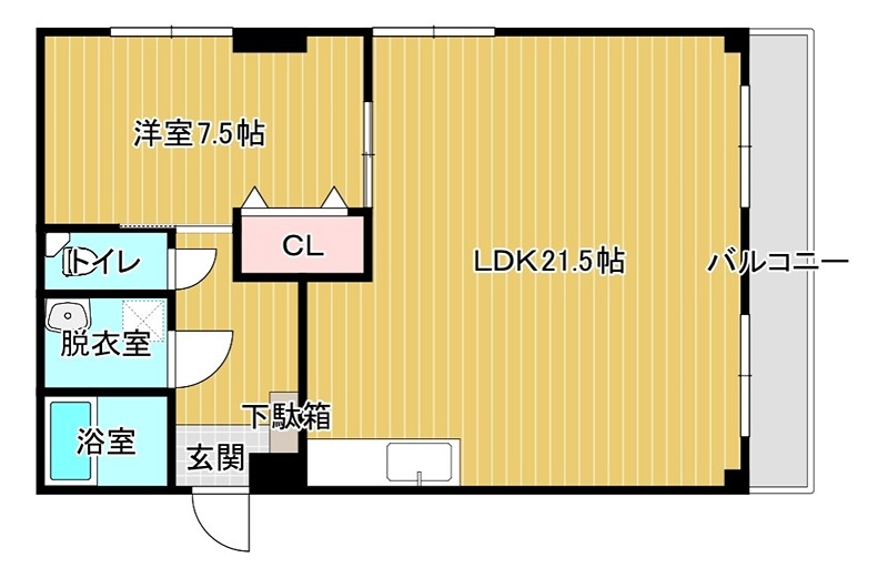 ハイツドエル 間取り