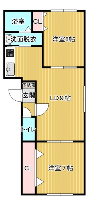 アビタ潮見 間取り