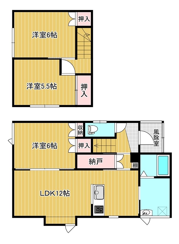 北海道北見市朝日町48番地510 間取り