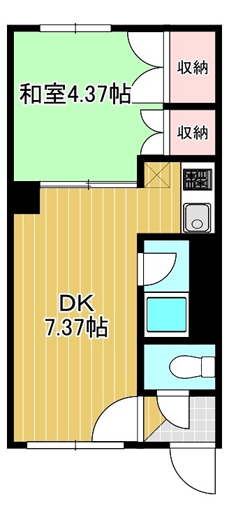 加納マンションＢ 間取り