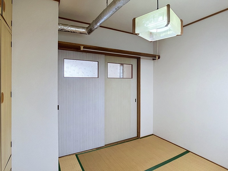 加納マンションＢ ベッドルーム