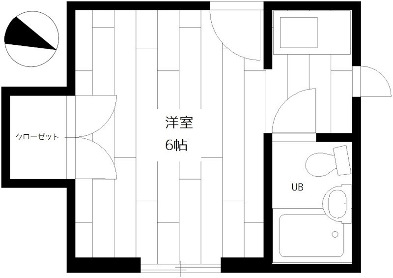 コーポ松庵 間取り