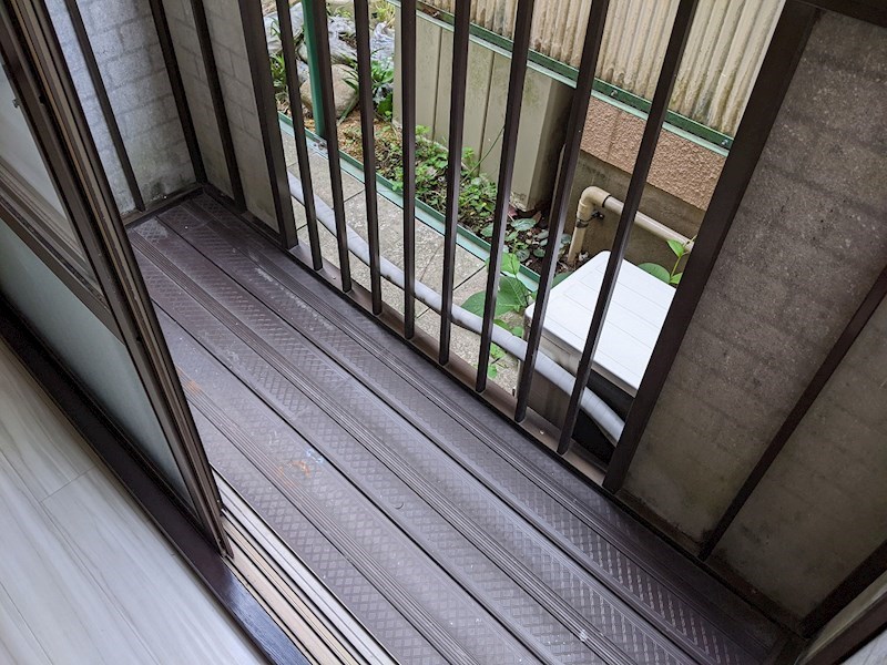 はるちかハイツ ベランダ