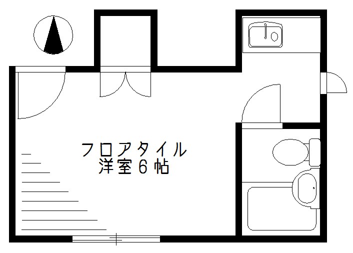 コーポ松庵 間取り