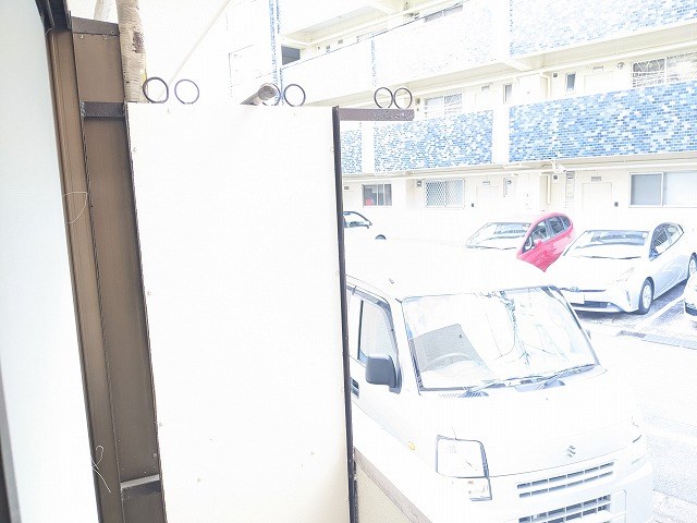 青山ハイム ベランダ