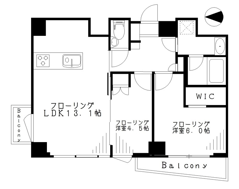 ピアース西荻窪レジデンス 間取り