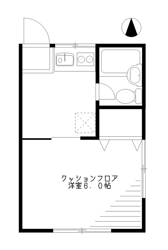 東町コーポ 間取り