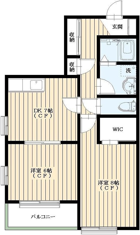 アイレックス・ヴィレッジ 間取り