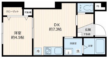 Lasica住吉 間取り