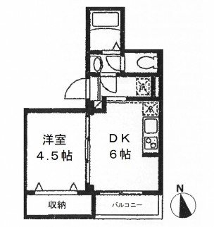 ビューノナガサカ八広4 間取り