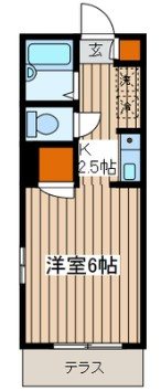 メゾンSAKI 間取り