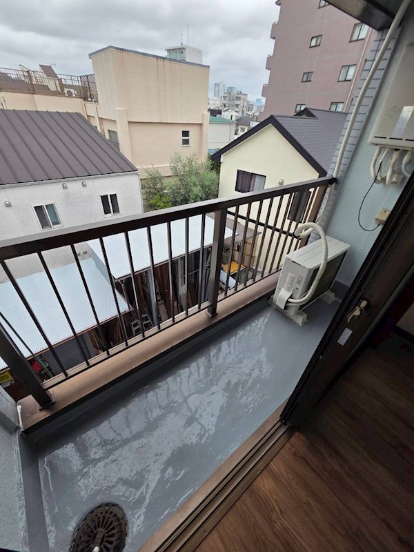 中島マンション ベランダ