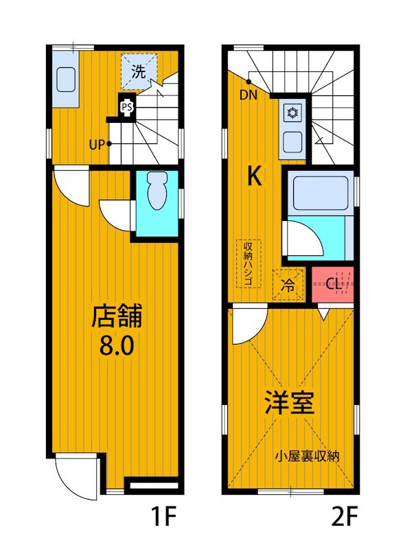 押上1丁目店舗2 間取り