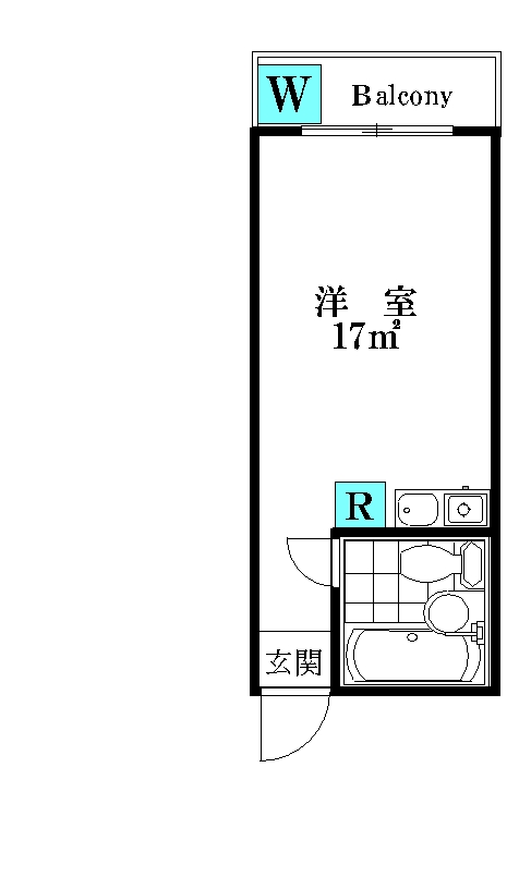 サンハイツ　 301号室 間取り
