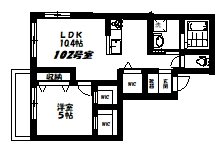 ヘーベルメゾン南常盤台 102号室 間取り