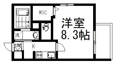 滝野川ヘーベルメゾン 305号室 間取り