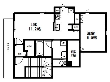 Residence Harunohi 401号室 間取り