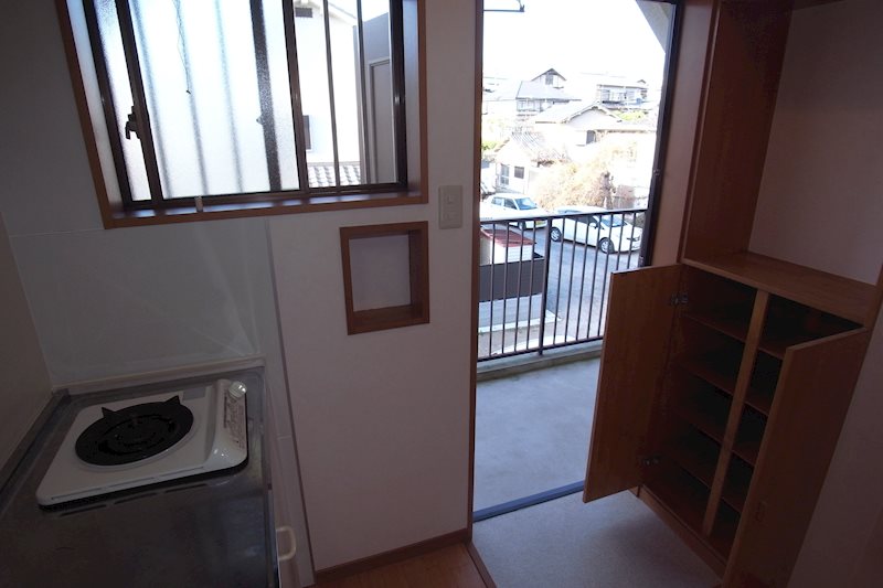 ハイツあかつき 玄関