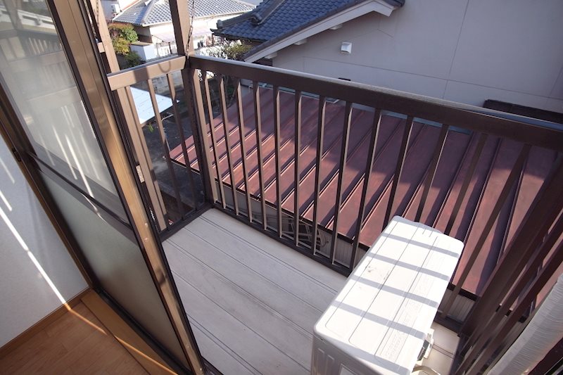 ハイツあかつき ベランダ
