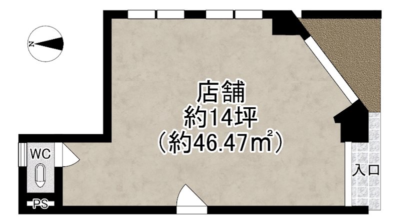 スギタビル 間取り図