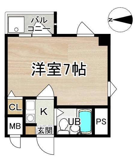 シティホームズ奈良女子大前 間取り図