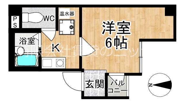ＫＢＫ高天ビル 間取り図