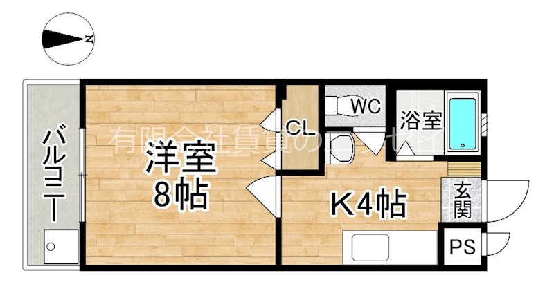 ドウエル佐保川 間取り図