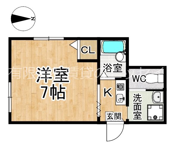 ナラパーク吉村 間取り図
