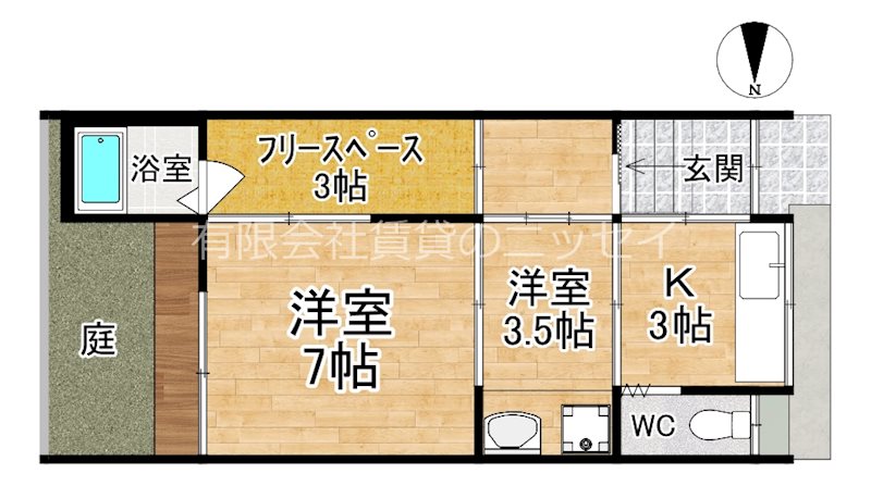 薬師堂町テラス 間取り図