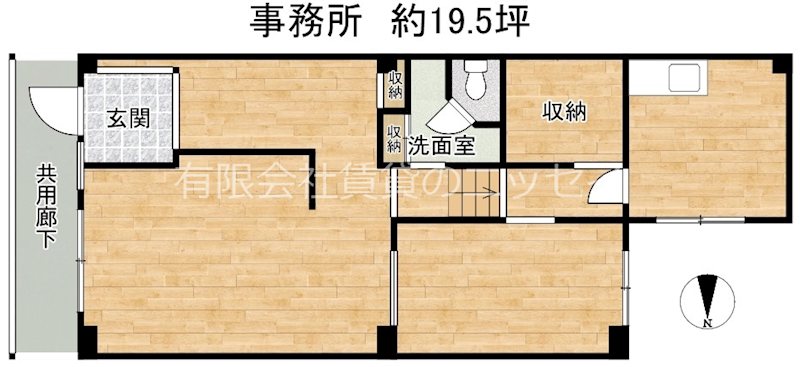 セブンスターマンション学園前102 102号室 間取り