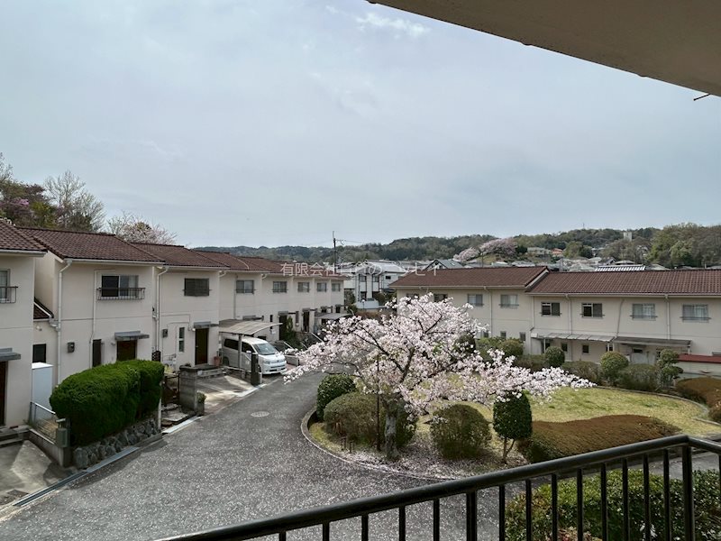 帝塚山南タウンハウス ベランダ