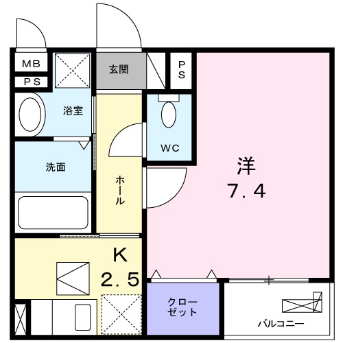 ＡＬＨＯＵＳＥ南城戸 間取り図
