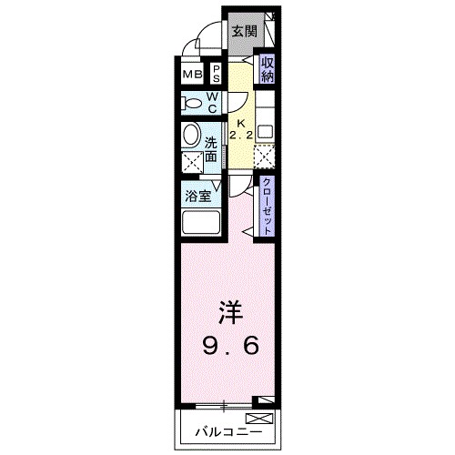 ガーデン・ヴィラ　サンサン 間取り図