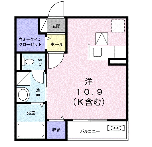 モデルノⅠ 間取り図