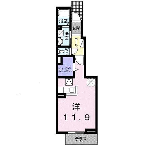 イターナルパレスⅡ 間取り図